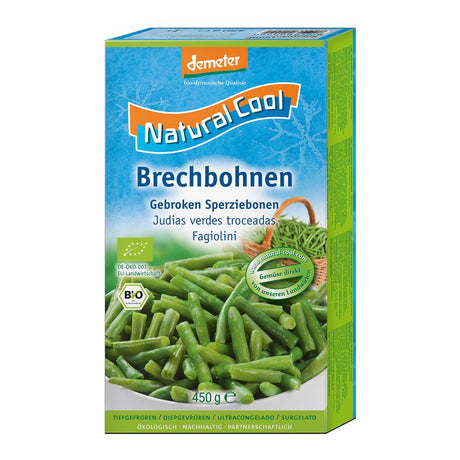 Organic Cut Green Beans 450g - Greenlands Health Store