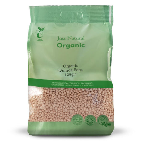 Organic Quinoa Pops 125g - Greenlands Health Store