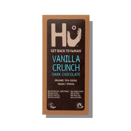Hu Vanilla Crunch Dark Chocolate Bar 60g - Greenlands Health Store