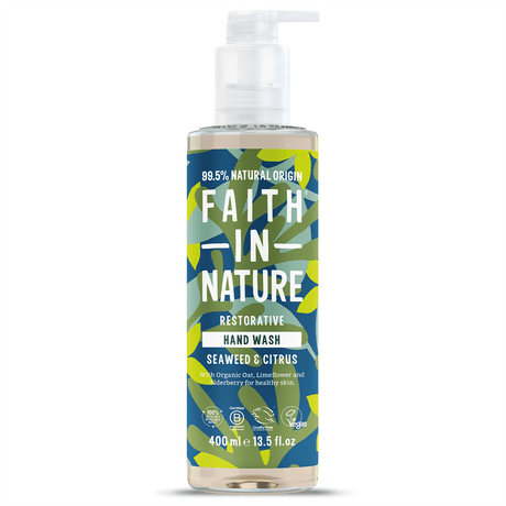 Faith in Nature Seaweed & Citrus Hand Wash 400ml - Greenlands Health Store