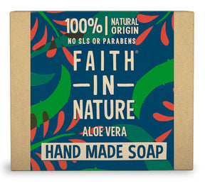 Faith in Nature Aloe Vera Pure Vegetable Soap 100g - Greenlands Health Store