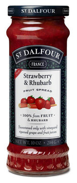 Strawberry & Rhubarb Fruit Spread 284g - Greenlands Health Store