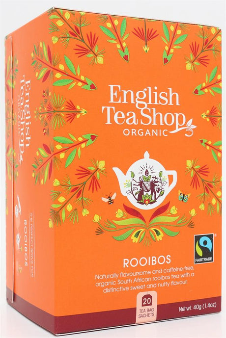 Rooibos Tea - 20 Tea Bag Sachets - Greenlands Health Store