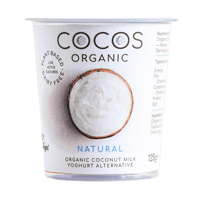 Organic Natural Coconut Milk Yoghurt 125g - Greenlands Health Store