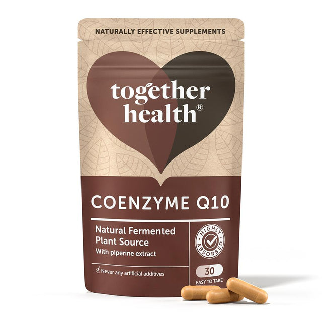 Together Plant Based Coenzyme Q10 - 30 Capsules - Greenlands Health Store