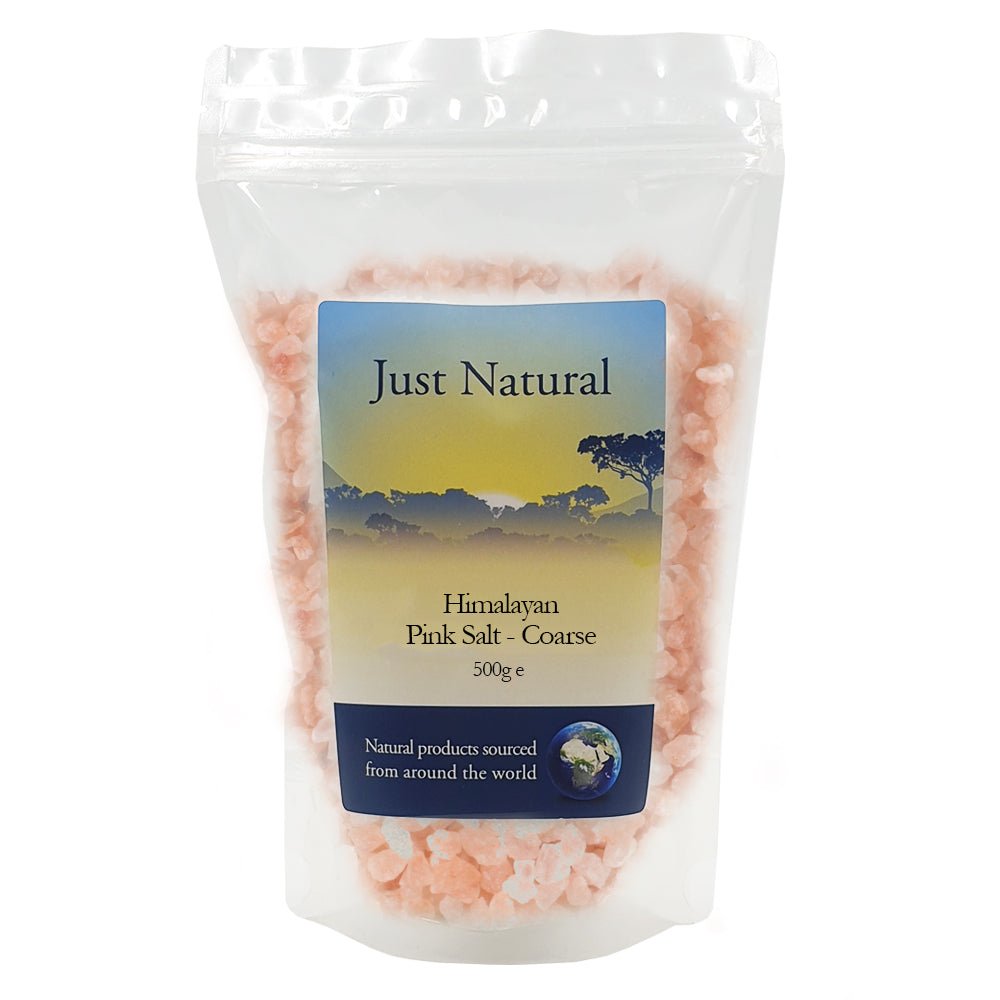 Himalayan Rose Pink Crystal Salt - Coarse 500g - Greenlands Health Store