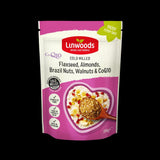 Linwoods Milled Flaxseed Almonds Brazil Nuts Walnuts & Q10 200g - Greenlands Health Store