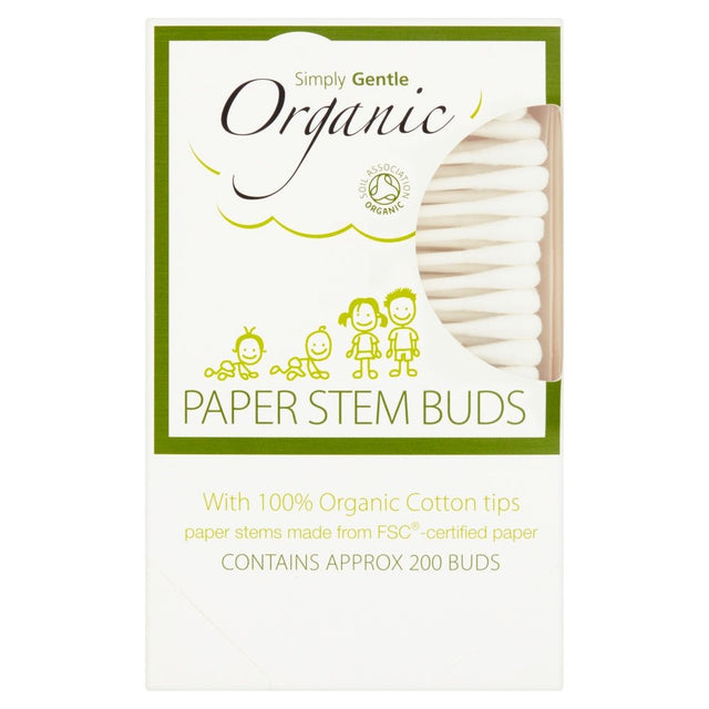 Organic Cotton Buds 200's - Greenlands Health Store