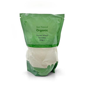 Organic Durum Wheat Semolina 500g - Greenlands Health Store