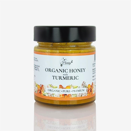 Honey Heaven Organic Honey with Turmeric 300g - Greenlands Health Store