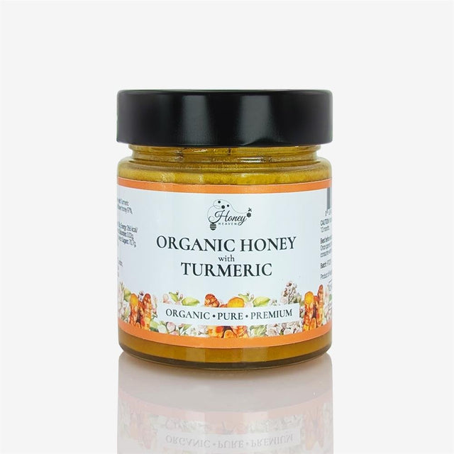 Honey Heaven Organic Honey with Turmeric 300g - Greenlands Health Store