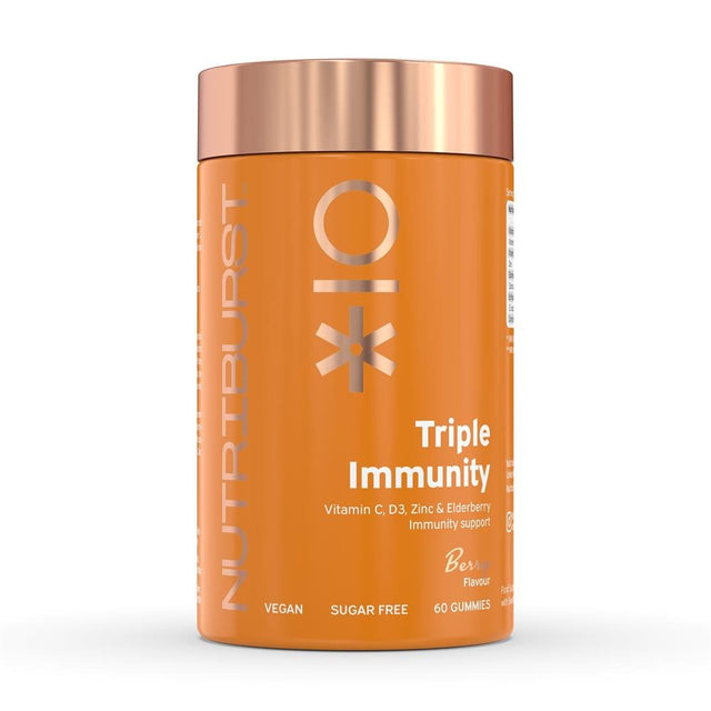Sugar - Free Vegan Triple Immunity 60 x Gummies 210g - Greenlands Health Store