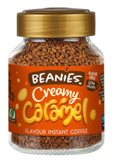 Beanies Creamy Caramel Flavour Instant Coffee 50g - Greenlands Health Store