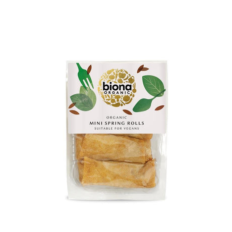 Organic Mini Spring Rolls 200g - Greenlands Health Store
