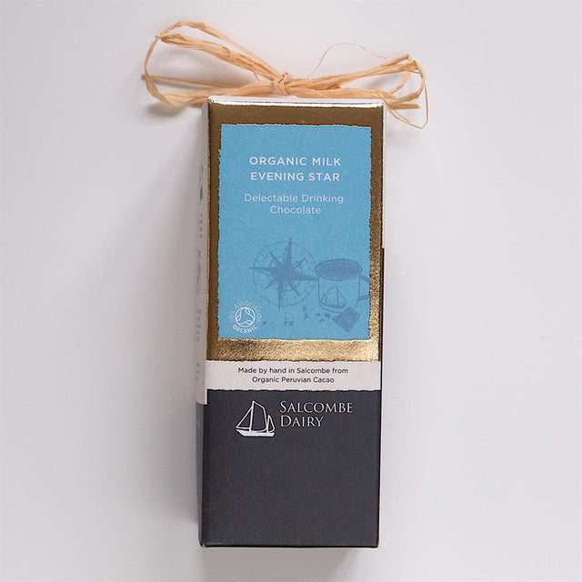 Salcombe Dairy Organic Hot Chocolate Powder - Evening Star 150g - Greenlands Health Store
