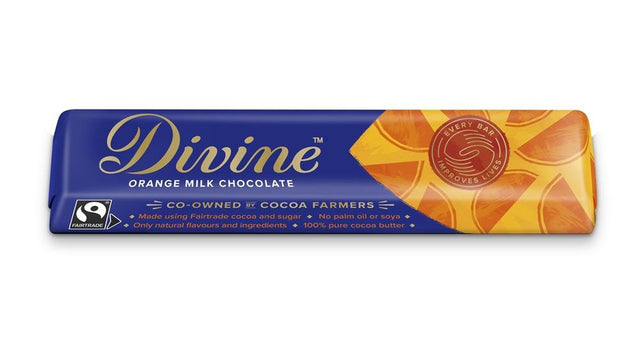 Orange Milk Chocolate 35g - Greenlands Health Store