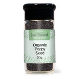 Organic Poppy Seed (Glass Jar) 50g - Greenlands Health Store