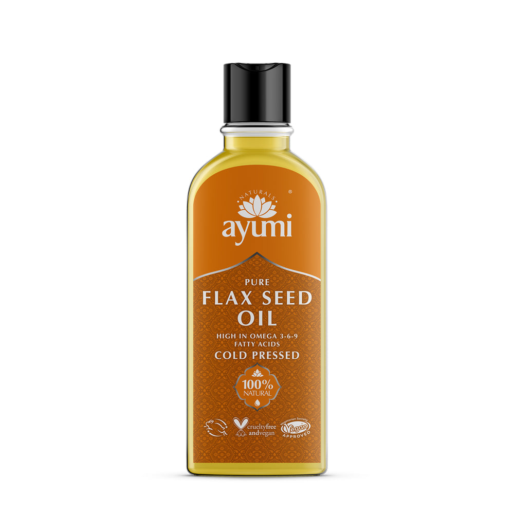 Ayumi Pure Flax Seed Oil Cold Pressed 150ml - Greenlands Health Store