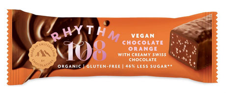 Chocolate Orange with Swiss Dark Chocolate Bar 33g - Greenlands Health Store