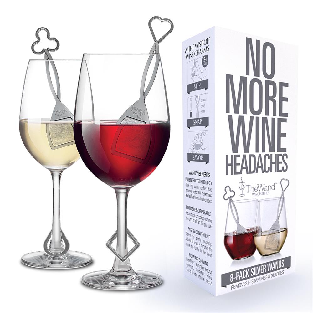 The Wand Wine Purifier - Silver 8 - Pack - Greenlands Health Store