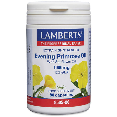 Evening Primrose Oil + Starflower Oil 1000mg 90 capsule - Greenlands Health Store