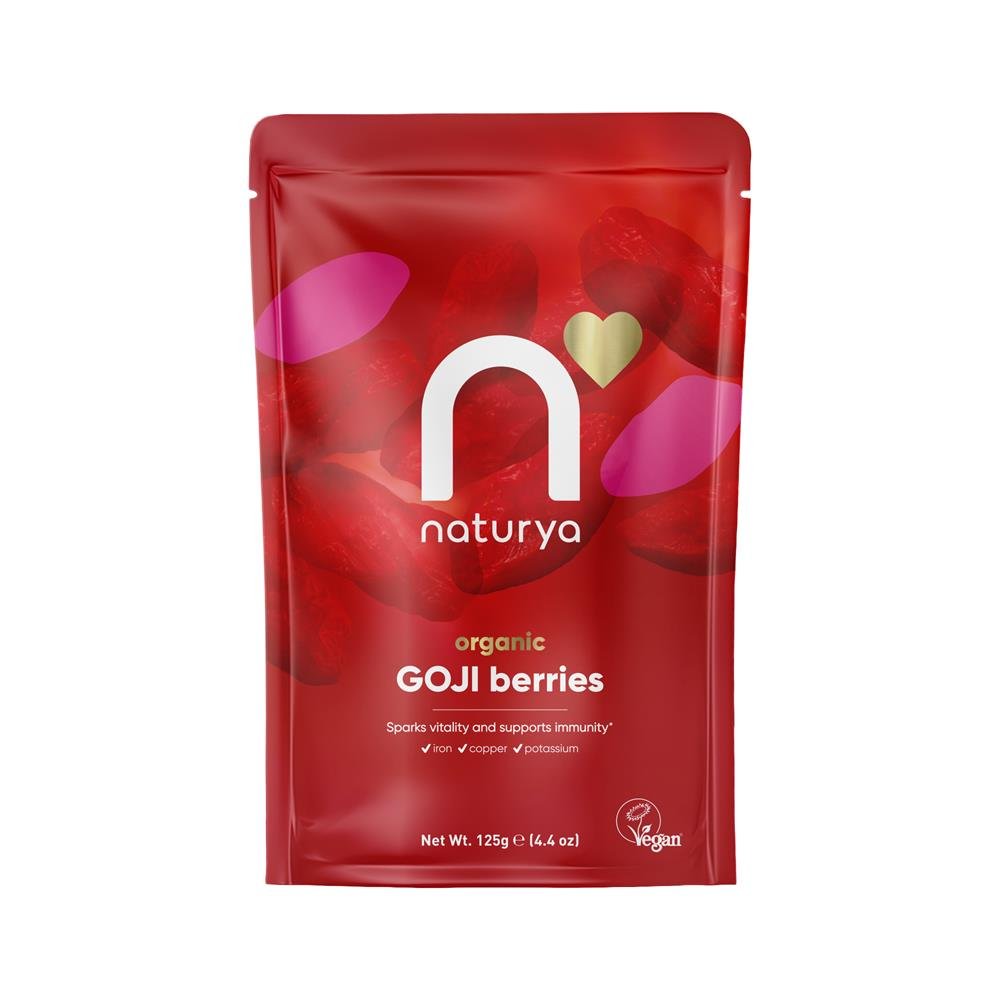 Naturya Organic Goji Berries 125g - Greenlands Health Store