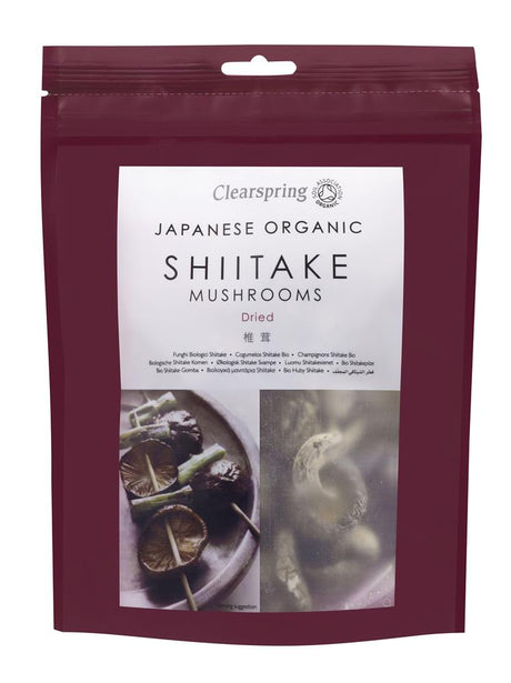 Organic Shiitake Mushrooms 40g - Greenlands Health Store