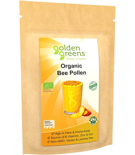 Organic Bee Pollen 100g - Greenlands Health Store