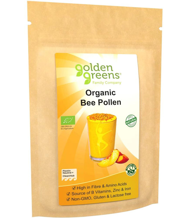 Organic Bee Pollen 100g - Greenlands Health Store