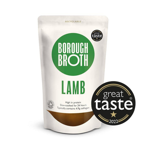 Grass - Fed Organic Lamb Bone Broth 324g - Greenlands Health Store