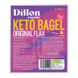 Dillon Organic Keto Bagel Original Flax 150g - Greenlands Health Store