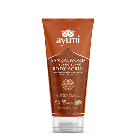 Ayumi Sandalwood Body Scrub 200ml - Greenlands Health Store