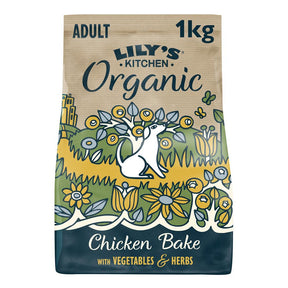 Organic Chicken with Vegetables Bake for Dogs 1kg - Greenlands Health Store