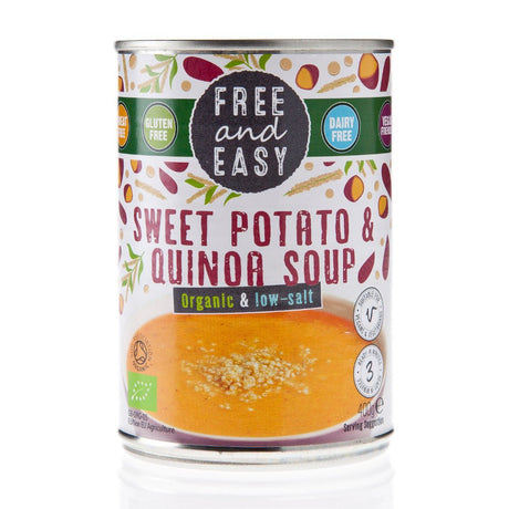Organic Low Salt Sweet Potato & Quinoa Soup 400g - Greenlands Health Store