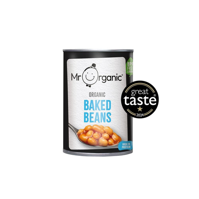 Mr Organic Baked Beans 400g - Greenlands Health Store