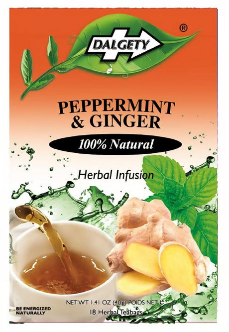 Dalgety Peppermint & Ginger 18 Teabags - Greenlands Health Store