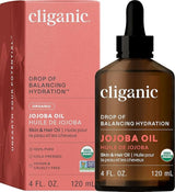 Cliganic Organic Jojoba Oil 4oz - Greenlands Health Store