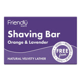 Shaving Bar - Orange & Lavender 95g - Greenlands Health Store