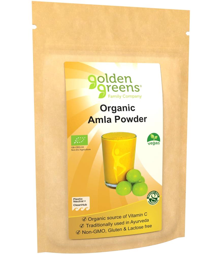Organic Amla Fruit Powder 200g - Greenlands Health Store