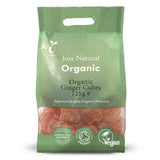 Organic Ginger Candied Cubes 125g - Greenlands Health Store