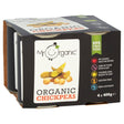 Organic Chick Peas 4 x 400g Pack - Greenlands Health Store