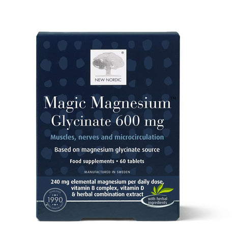 Magic Magnesium Glycinate 600mg - Greenlands Health Store