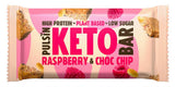 Raspberry Choc Chip Keto Bar 50g - Greenlands Health Store