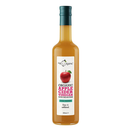Mr Organic Apple Cider Vinegar 500ml - Greenlands Health Store