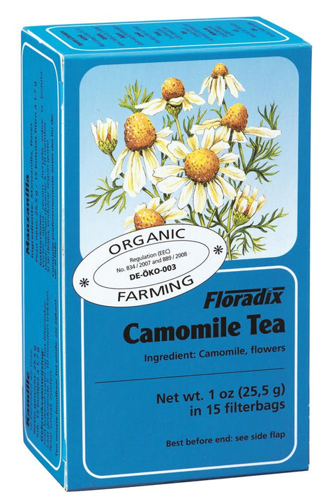 Camomile Organic Herbal Tea 15 filterbags - Greenlands Health Store