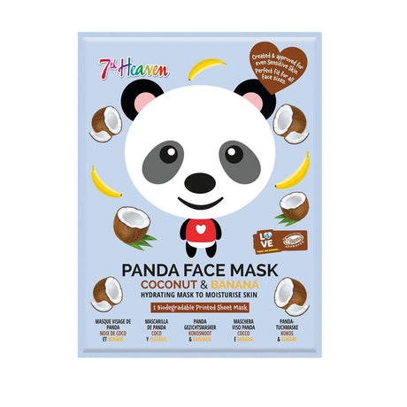 7th Heaven Panda Animals Face Sheet Mask - Greenlands Health Store