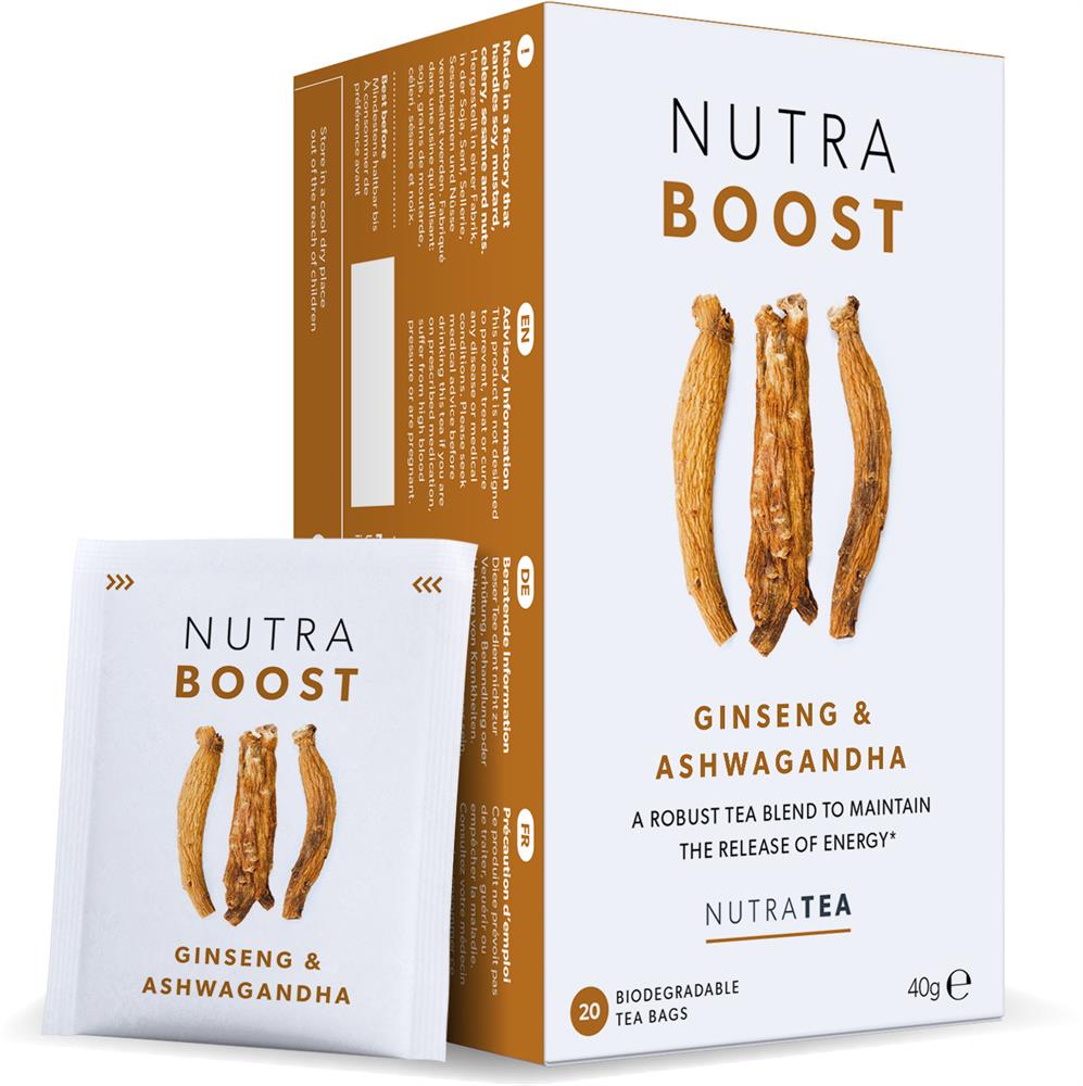 Nutra Boost Tea - 20 Herbal Tea Bags - Greenlands Health Store
