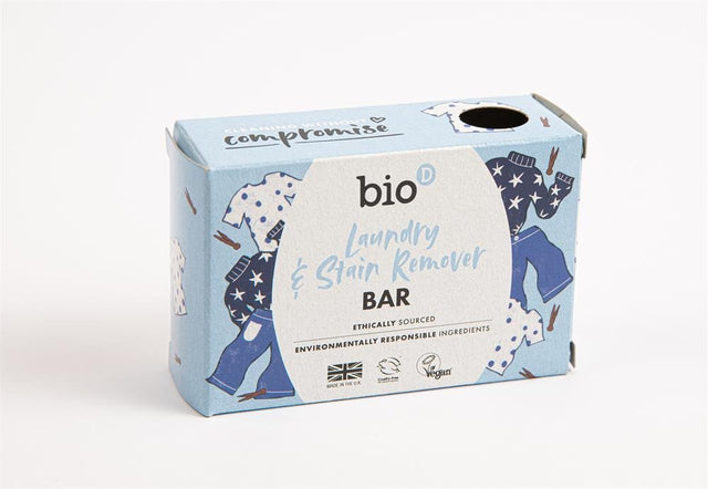Bio - D Boxed Laundry and Stain Remover Bar 90g - Greenlands Health Store