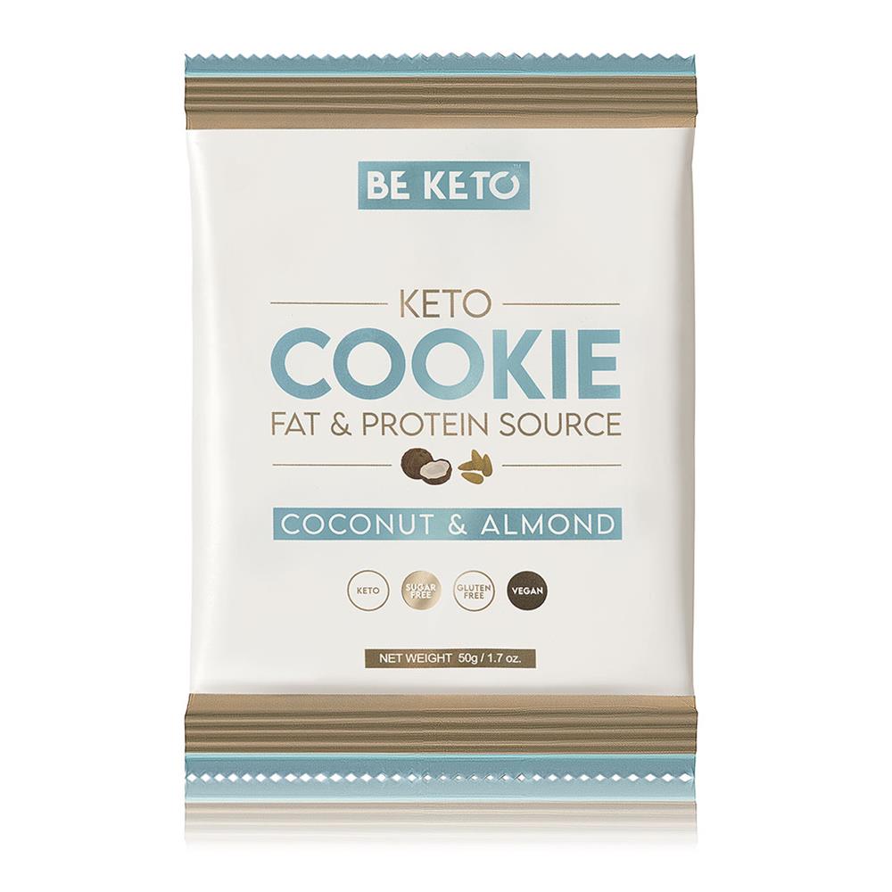 BeKeto Keto Cookie Coconut & Almond 50g - Greenlands Health Store