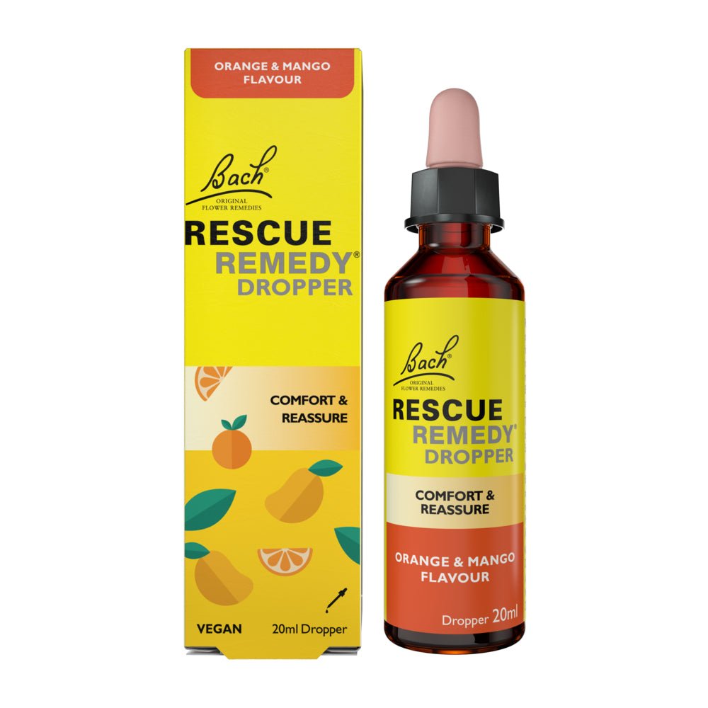 Rescue Orange & Mango Dropper 20ml - Greenlands Health Store